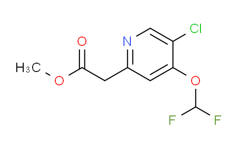 AM59947 | 1807242-25-6 | Methyl 5-Chloro-4-(difluoromethoxy)pyridine-2-acetate