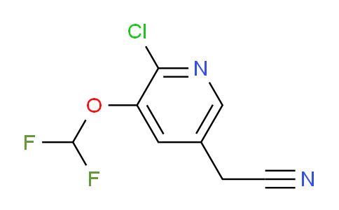 AM59951 | 1805159-86-7 | 2-Chloro-3-(difluoromethoxy)pyridine-5-acetonitrile
