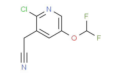 2-Chloro-5-(difluoromethoxy)pyridine-3-acetonitrile