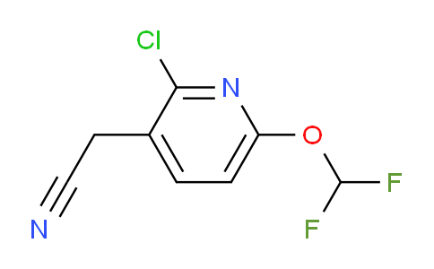 AM59958 | 1807134-16-2 | 2-Chloro-6-(difluoromethoxy)pyridine-3-acetonitrile