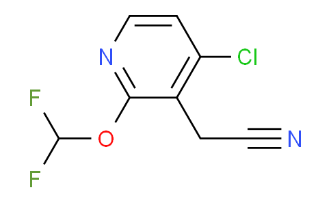 4-Chloro-2-(difluoromethoxy)pyridine-3-acetonitrile