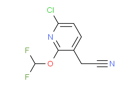 AM59973 | 1807266-39-2 | 6-Chloro-2-(difluoromethoxy)pyridine-3-acetonitrile