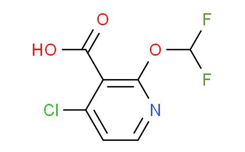 4-Chloro-2-(difluoromethoxy)nicotinic acid