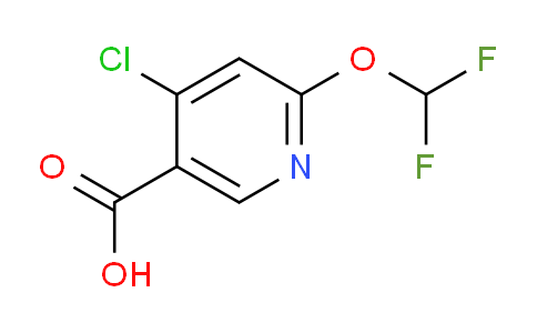 4-Chloro-6-(difluoromethoxy)nicotinic acid