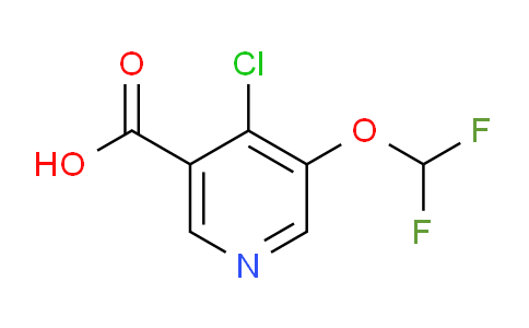 AM59994 | 1805116-81-7 | 4-Chloro-5-(difluoromethoxy)nicotinic acid