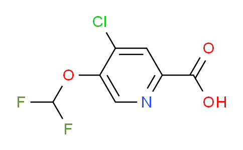4-Chloro-5-(difluoromethoxy)picolinic acid