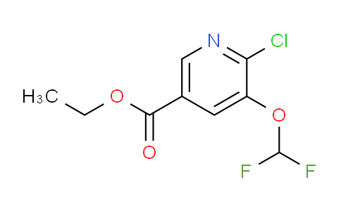 AM60001 | 1807266-51-8 | Ethyl 6-Chloro-5-(difluoromethoxy)nicotinate
