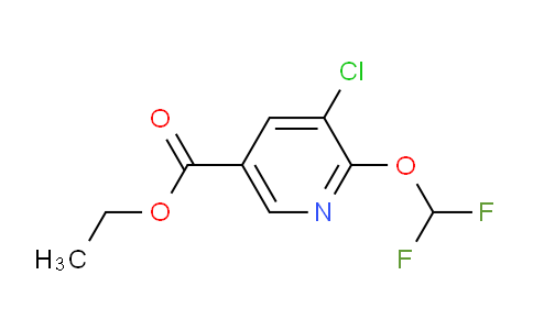 AM60011 | 1807266-57-4 | Ethyl 5-Chloro-6-(difluoromethoxy)nicotinate