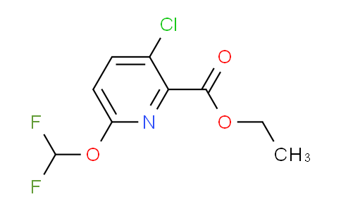 Ethyl 3-Chloro-6-(difluoromethoxy)picolinate