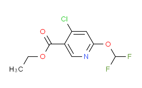 AM60019 | 1805116-87-3 | Ethyl 4-Chloro-6-(difluoromethoxy)nicotinate