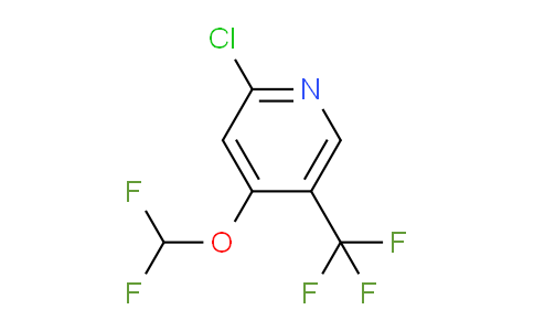 2-Chloro-4-difluoromethoxy-5-(trifluoromethyl)pyridine