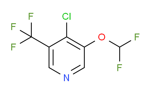 AM60067 | 1805637-57-3 | 4-Chloro-3-difluoromethoxy-5-(trifluoromethyl)pyridine