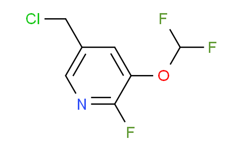 5-Chloromethyl-3-difluoromethoxy-2-fluoropyridine