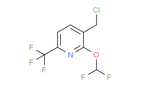 AM60110 | 1805669-88-8 | 3-Chloromethyl-2-difluoromethoxy-6-(trifluoromethyl)pyridine