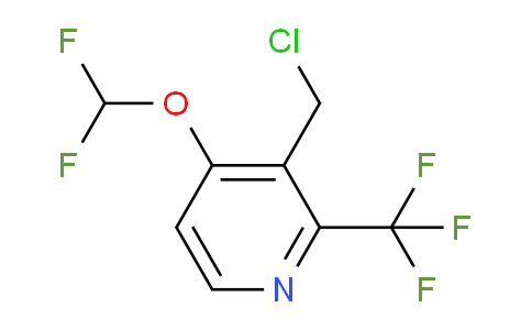 3-Chloromethyl-4-difluoromethoxy-2-(trifluoromethyl)pyridine