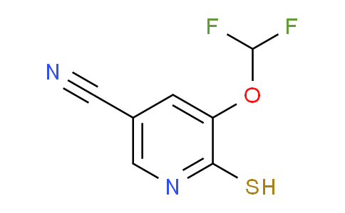 AM60118 | 1805632-17-0 | 5-Difluoromethoxy-6-mercaptonicotinonitrile