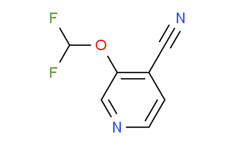 3-(Difluoromethoxy)isonicotinonitrile