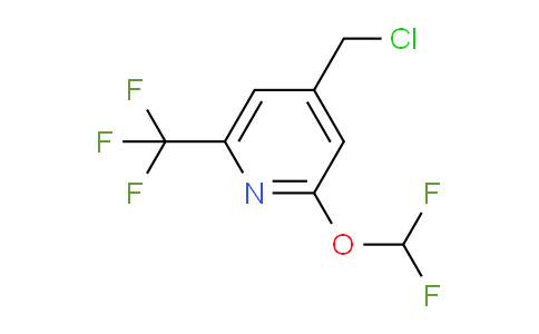 AM60154 | 1807191-22-5 | 4-Chloromethyl-2-difluoromethoxy-6-(trifluoromethyl)pyridine