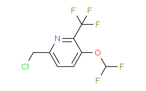 AM60163 | 1805470-25-0 | 6-Chloromethyl-3-difluoromethoxy-2-(trifluoromethyl)pyridine