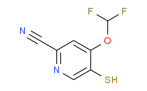 AM60195 | 1804924-83-1 | 4-Difluoromethoxy-5-mercaptopicolinonitrile