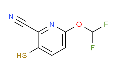 AM60198 | 1807232-40-1 | 6-Difluoromethoxy-3-mercaptopicolinonitrile