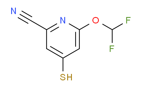 6-Difluoromethoxy-4-mercaptopicolinonitrile