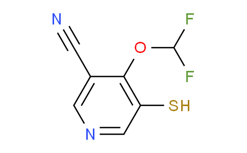 4-Difluoromethoxy-5-mercaptonicotinonitrile