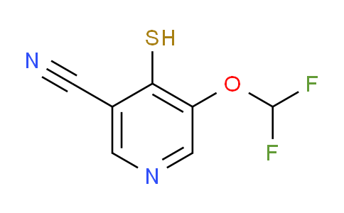 5-Difluoromethoxy-4-mercaptonicotinonitrile