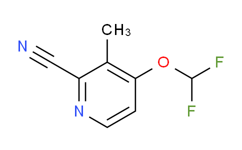 AM60235 | 1805659-46-4 | 4-Difluoromethoxy-3-methylpicolinonitrile