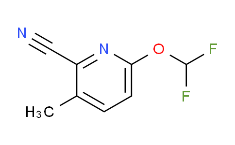 6-Difluoromethoxy-3-methylpicolinonitrile