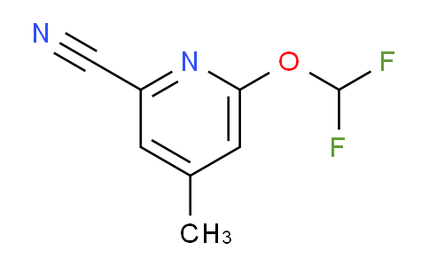 6-Difluoromethoxy-4-methylpicolinonitrile