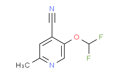 5-Difluoromethoxy-2-methylisonicotinonitrile