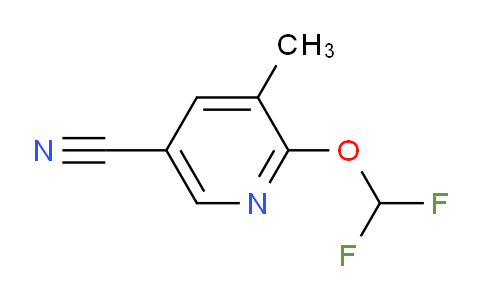AM60255 | 1807259-13-7 | 6-Difluoromethoxy-5-methylnicotinonitrile