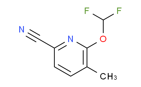 AM60259 | 1805634-57-4 | 6-Difluoromethoxy-5-methylpicolinonitrile