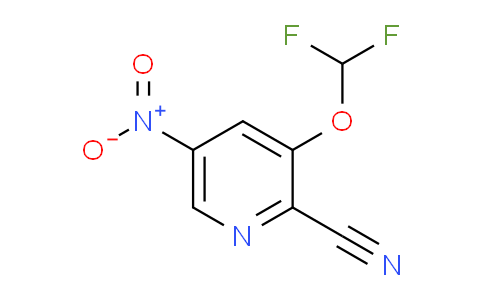 3-Difluoromethoxy-5-nitropicolinonitrile
