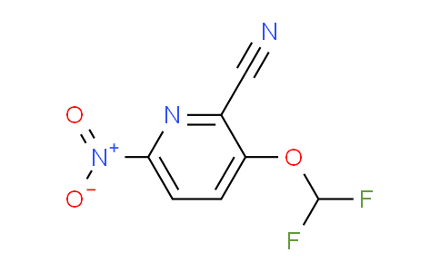 3-Difluoromethoxy-6-nitropicolinonitrile