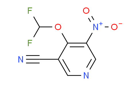 4-Difluoromethoxy-5-nitronicotinonitrile