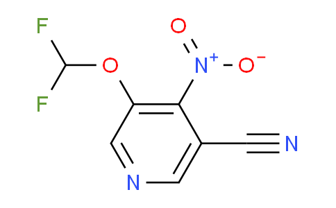 5-Difluoromethoxy-4-nitronicotinonitrile