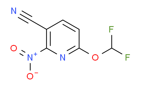 6-Difluoromethoxy-2-nitronicotinonitrile