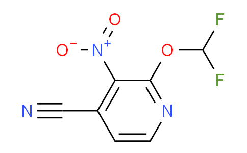 2-Difluoromethoxy-3-nitroisonicotinonitrile