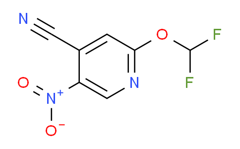 2-Difluoromethoxy-5-nitroisonicotinonitrile