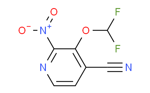 3-Difluoromethoxy-2-nitroisonicotinonitrile