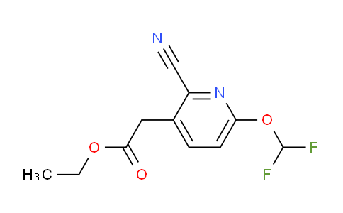 AM60289 | 1805663-63-1 | Ethyl 2-cyano-6-(difluoromethoxy)pyridine-3-acetate