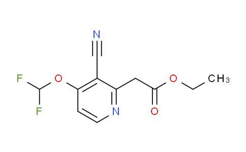 AM60294 | 1805635-05-5 | Ethyl 3-cyano-4-(difluoromethoxy)pyridine-2-acetate