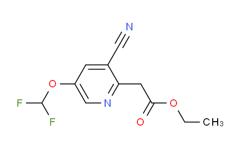 AM60296 | 1805485-75-9 | Ethyl 3-cyano-5-(difluoromethoxy)pyridine-2-acetate
