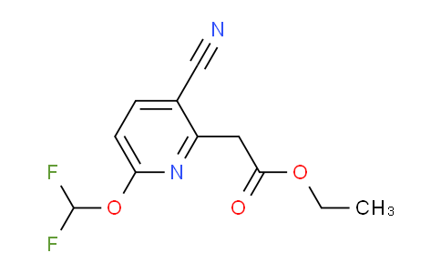 AM60298 | 1805626-27-0 | Ethyl 3-cyano-6-(difluoromethoxy)pyridine-2-acetate