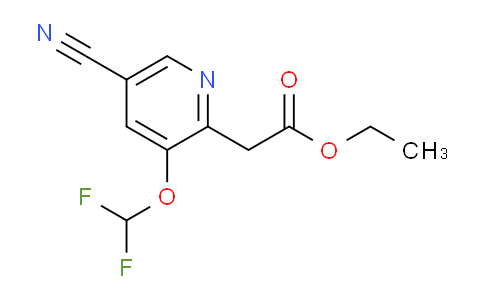 AM60306 | 1804923-62-3 | Ethyl 5-cyano-3-(difluoromethoxy)pyridine-2-acetate