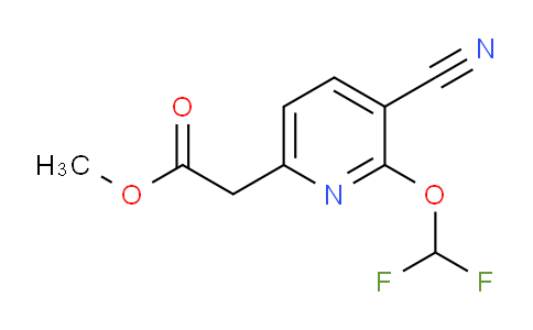 AM60322 | 1237983-10-6 | Methyl 3-cyano-2-(difluoromethoxy)pyridine-6-acetate