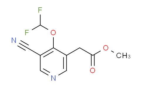 AM60324 | 1807228-16-5 | Methyl 3-cyano-4-(difluoromethoxy)pyridine-5-acetate