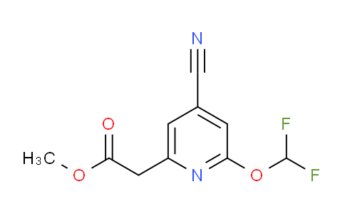 AM60330 | 1805646-99-4 | Methyl 4-cyano-2-(difluoromethoxy)pyridine-6-acetate